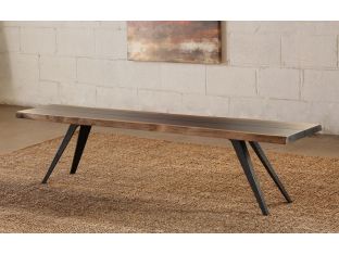 Seared Oak Bench