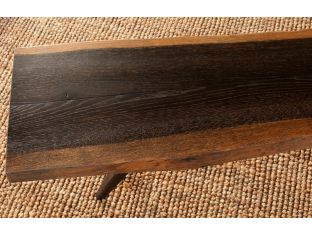 Seared Oak Bench