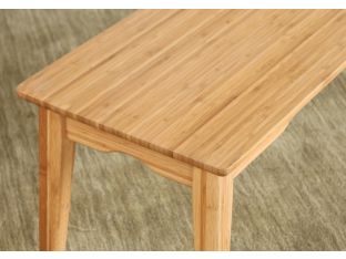 Modern Bamboo Bench
