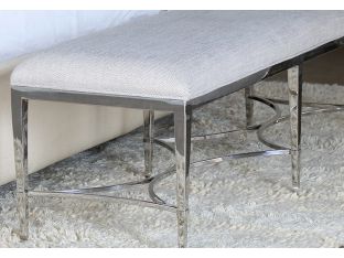Criteria Bench in Nickel Finish