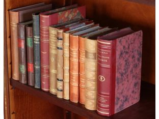 Antique Leather-Bound Book