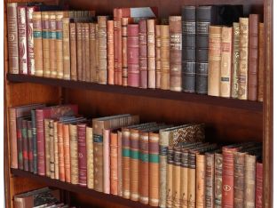 Antique Leather-Bound Book