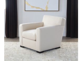 Jean Michel Frank Style Club Chair in Linato Cream