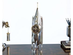 Rocket Table Clock