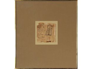 Framed Tantric Diagram, Indian School, 18th Century 16.5W x 18H