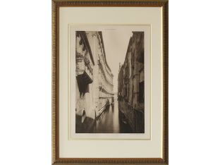 Framed Venice Photogravures 1, C.1890 15.5W x 22H