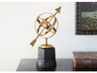 Black and Gold Armillary - Cleared Decor