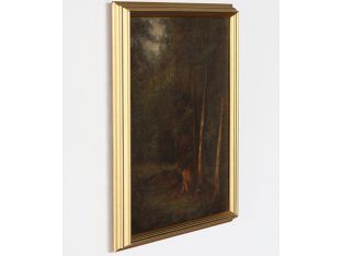 Hudson River School Forest, 19th Century 16W x 18.5H