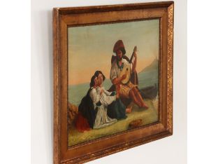 A Neapolitan Fisherman and His Family 28.5W x 24H - Cleared Art
