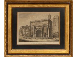 Roman Arch Etching 16W x 13.75H - Cleared Art