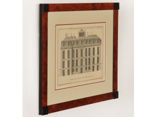 Hotel Vauvray Etching 19W x 16H - Cleared Art