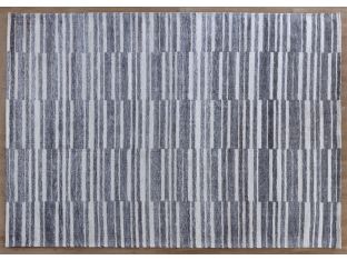 Natural and Slate Geometric Rug Cleared 12' X 8'6" 