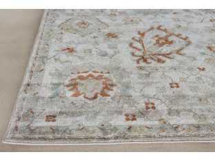 10' x 14' Oatmeal & Spice Persian Motif - Cleared