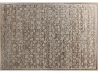 10' x 14' Brown & Multi Persian Motif - Cleared