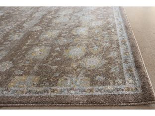 10' x 14' Brown & Multi Persian Motif - Cleared