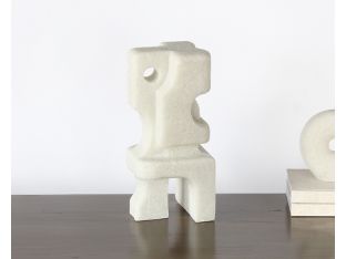 Ivory Cubist Sculpture - Cleared