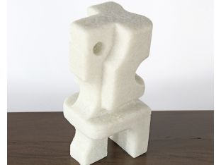 Ivory Cubist Sculpture - Cleared
