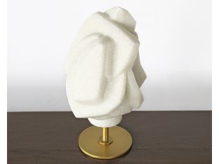 Ivory Abstract Finial - Cleared