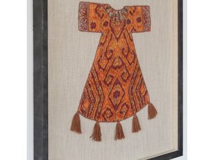 23" X 23" Bandar Yellow/Red Wall Art - Cleared