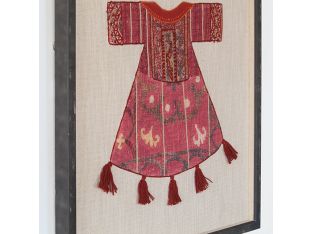 23" X 23" Gilan Red/Ivory Wall Art - Cleared