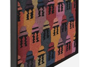 33" X 43" Puno Ladies Multi/Black Wall Art- Cleared