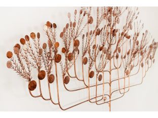 Broad Copper Tree Sculpture - Cleared