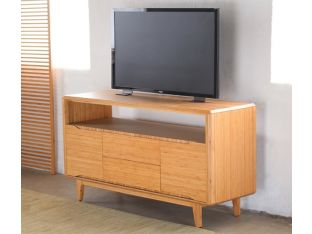 Modern Bamboo Media Console