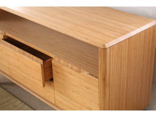 Modern Bamboo Media Console