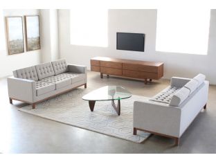 Vintage Danish Modern Walnut Media Cabinet