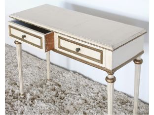 Antique Painted Console