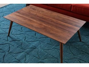 Rectangular Coffee Table in American Black Walnut