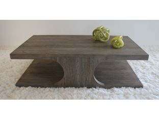 Teak Coffee Table in Driftwood Finish