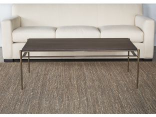 Camden Rectangular Cocktail Table With Maple Top