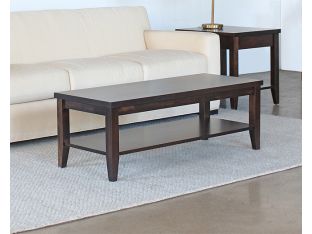 Crawford Coffee Table with Shelf