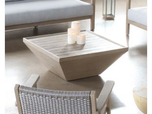 Delwin Square Outdoor Coffee Table