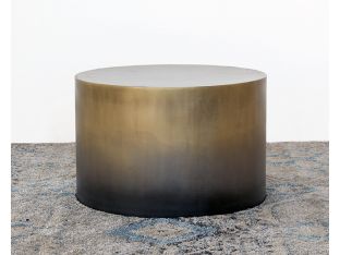 Antique Brass Ombre Coffee Table