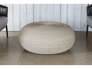 Vintage White Outdoor Coffee Table