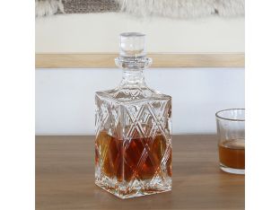 Hand-Cut Crystal Decanter