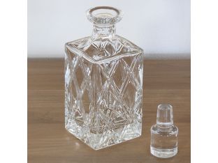 Hand-Cut Crystal Decanter