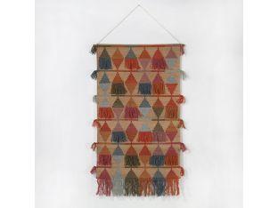 Multi-Colored Wall Hanging 24W X 43H