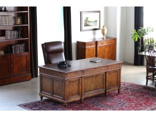 Burlwood Ash Executive Desk