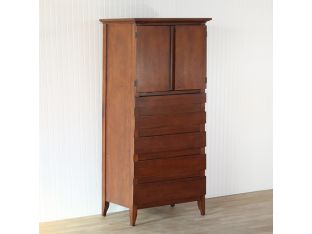 Tall Chest With Mirror
