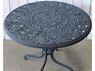 Wrought Iron Patio Table