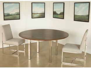 Mitchell Gold Classic Parsons 60" Round Dining Table