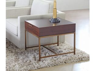 Mitchell Gold Reeve Drawer Side Table