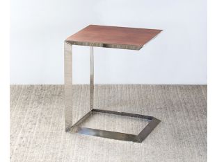 Horseshoe Tall End Table