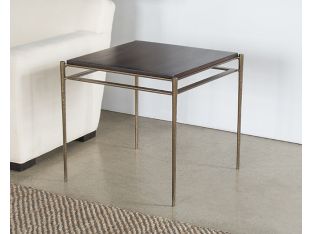 Camden Square End Table with Maple Top