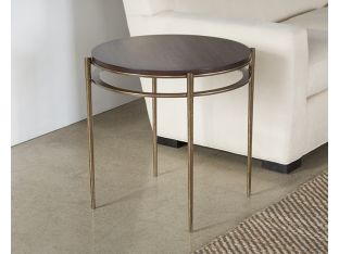 Camden Round End Table with Maple Top