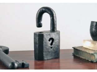 La Verdad - Padlock - Cleared Décor