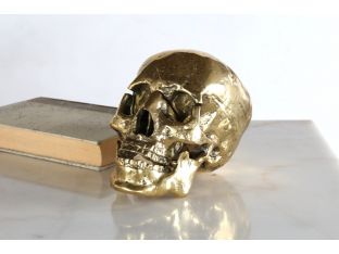 Brass Skull - Cleared Décor
